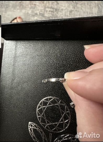 Серьги золотые с бриллиантами эпл (EPL)