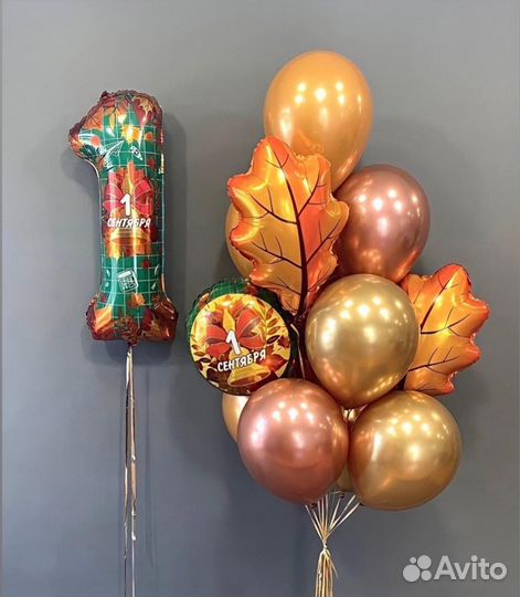 Гелиевые шары на 1 Сентября