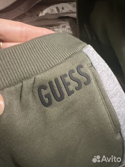 Теплый спортивный костюм guess на мальчика 74