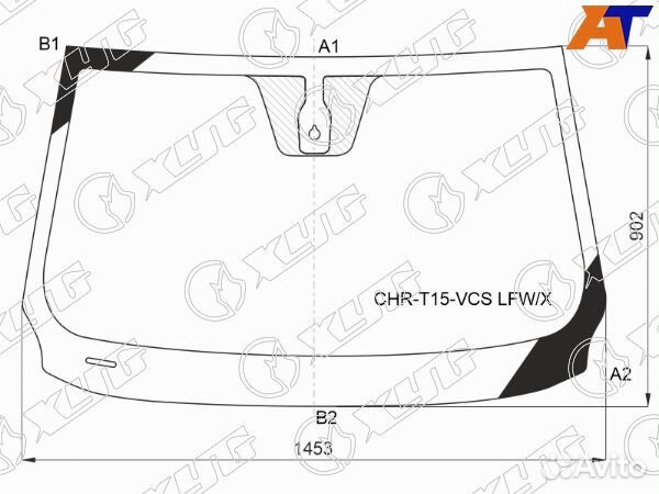 Стекло лобовое chery tiggo 7