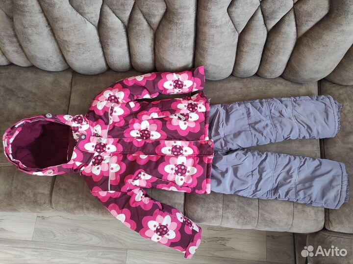 Зимний костюм для девочки