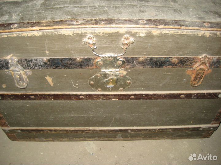 Дорожный сундук. Россия, конец XIX века