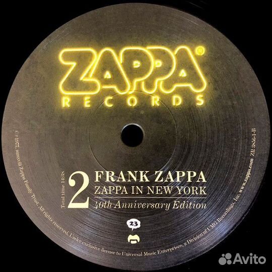 Винил Frank Zappa – Zappa In New York (3 LP)