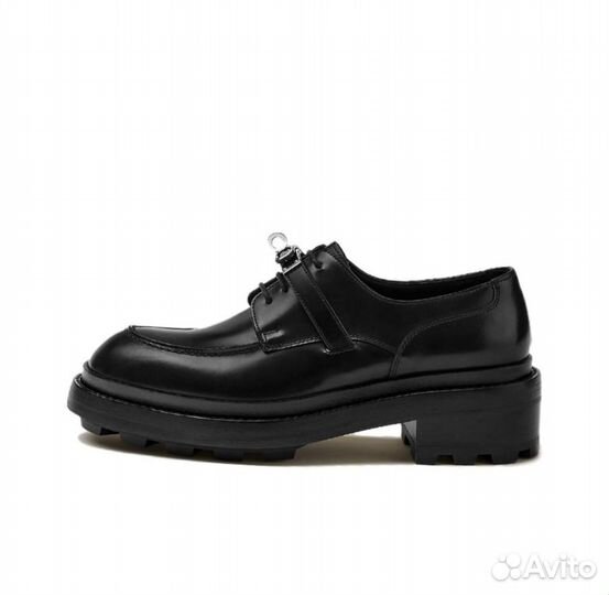 Лоферы Hermes First Oxford Shoe Black