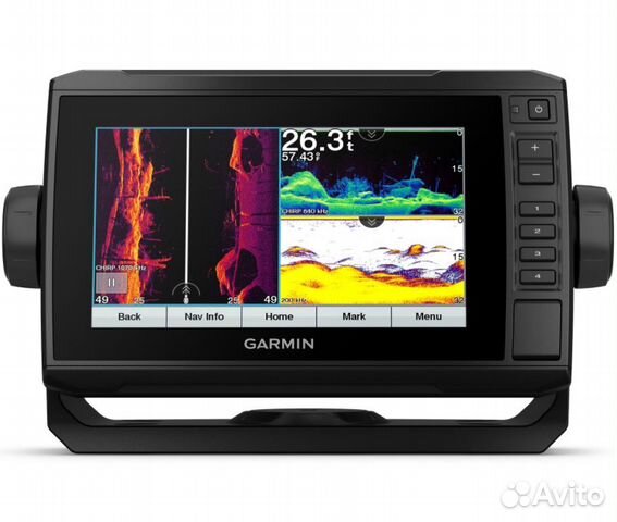 Garmin EchoMap UHD 72sv с датчиком GT56