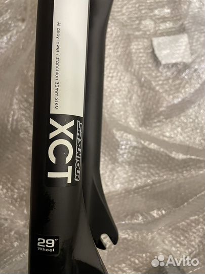 Новая вилка для велосипеда Suntour XCT 29