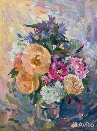 Картина маслом «Букет»