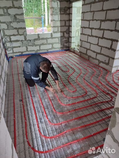 Монтаж водопровода (от колодца, скважины)