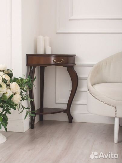 Консоль Угловая Элегант орех арт95823