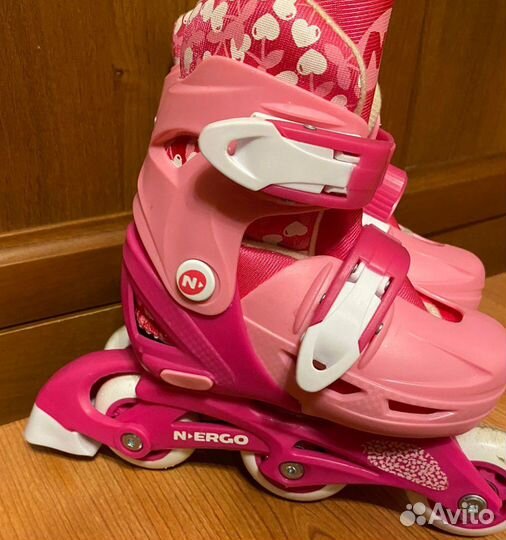 Роликовые коньки детские раздвижные