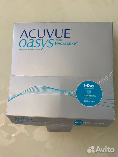 Линзы контактные acuvue oasys 1 day