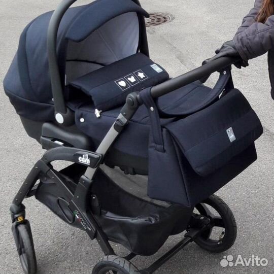 Коляска 3 в 1 Cam Dinamico Up + база в авто