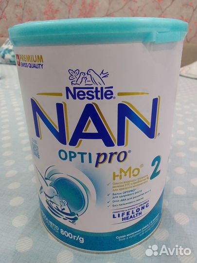 Nan optipro 2. 800 грамм