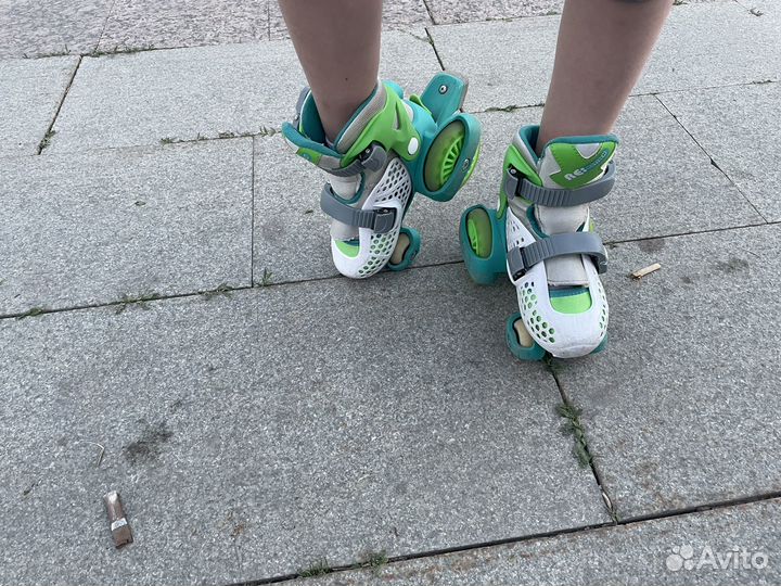 Роликовые коньки детские раздвижные