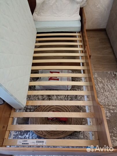 Детская кровать IKEA раздвижная Leksvik