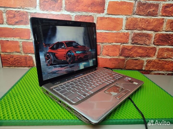 HP DV4-1150ER - 2 Ядра \ 2 Озу \ 512 Видео \ SSD