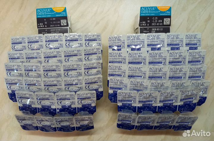 Контактные линзы Acuvue Oasys 1-Day