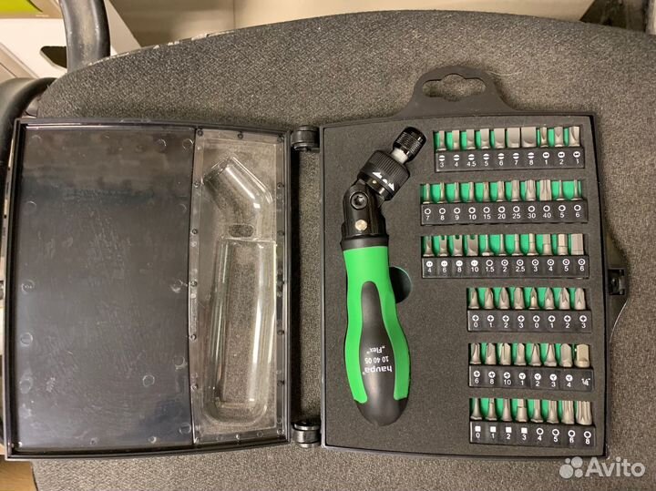 Отвертка с трещоточным механизмом haupa “flex“