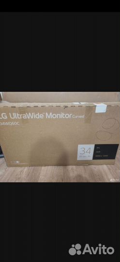 LG UltraWide 34WQ60C-B, 3440x1440, 60 Гц, IPS