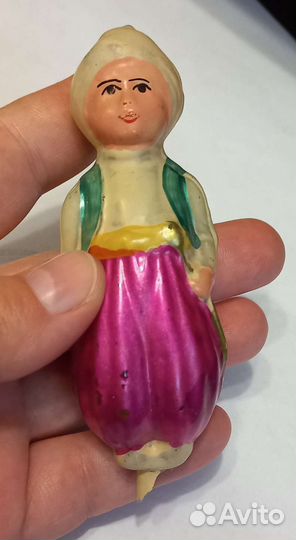 Аладин,маленький мук.елочная игрушка СССР