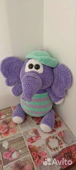 Мягкие вязаные игрушки ручной работы