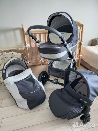 Коляска verdi pepe eco 3 в 1