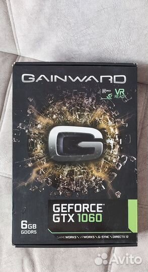 Видеокарта gtx 1060 6gb