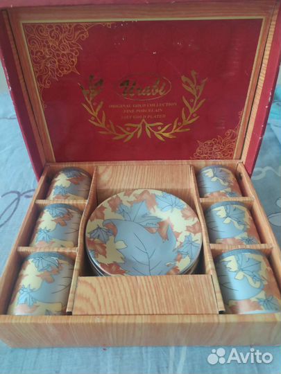 Кофейный набор фарфор