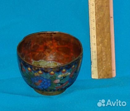 Ваза Перегородчатая эмаль. Китай