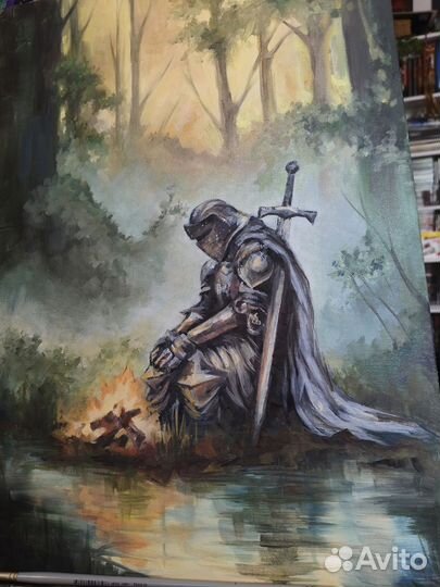 Картина в стиле dark fantasy