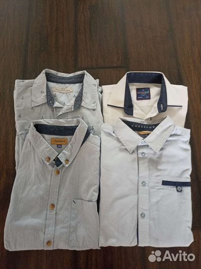 Рубашки школьные 140-146