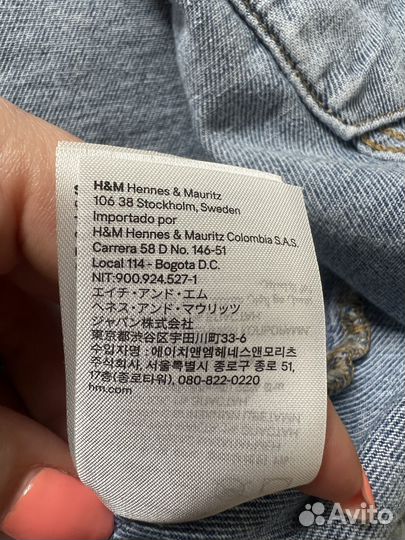 Куртка джинсовая H&M 128