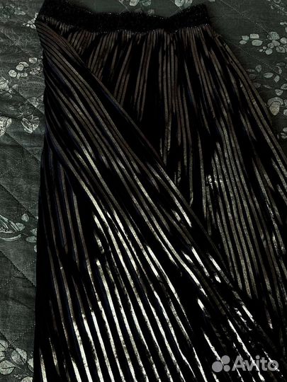 Юбка плиссе миди