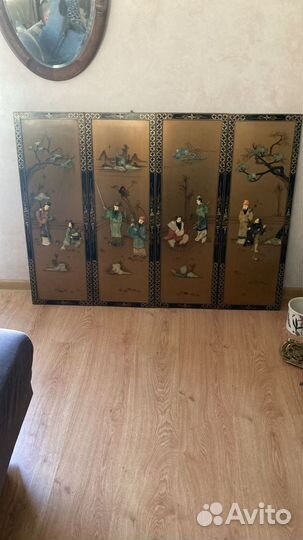 Антикварные пано в стиле шинуазри