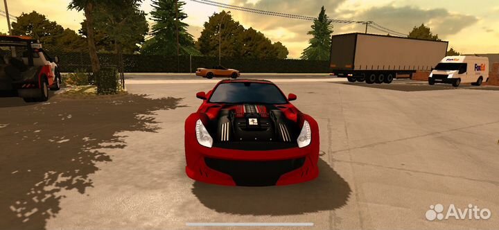 Машины в кар паркинг