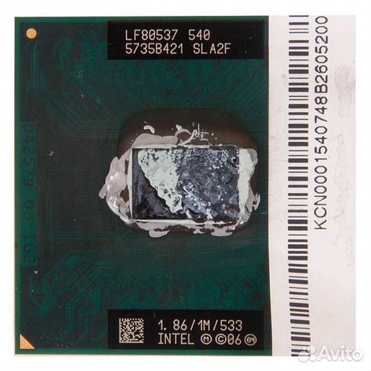 Процессор LF80537 540 Intel Celeron M 1,867 ггц С
