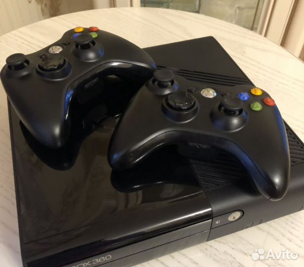 500 гигов игры два джоя икс бокс 360 слим