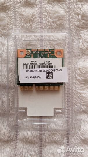 Wifi модуль для ноутбука (Qualcomm Atheros AR956x)