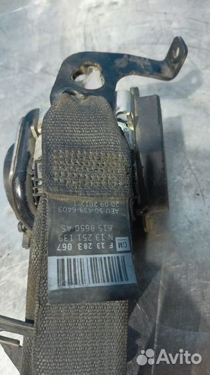 Шевроле Авео Т300 ремень безопасности передний лев