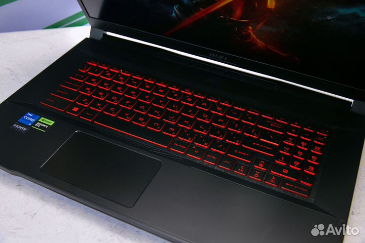 Игровой MSI Katana / Core i5 / RTX 3050 / 17.3