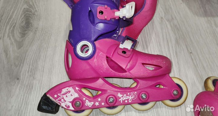 Роликовые коньки детские раздвижные