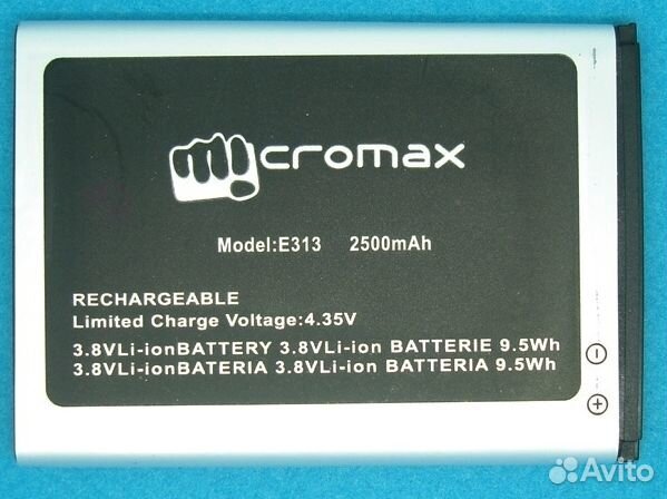 Батарея micromax e313