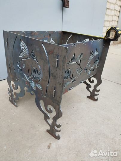 Мангал разборный 4 мм