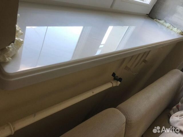 Подоконник из искусственного камня на заказ