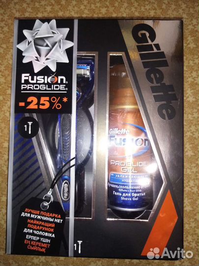 Набор Gillette с гелем, гель Gillette