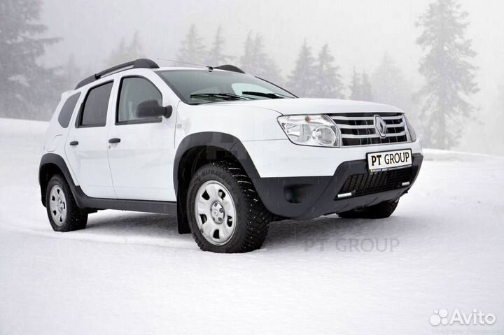Накладки на крылья(8 шт) Renault Duster до 2015