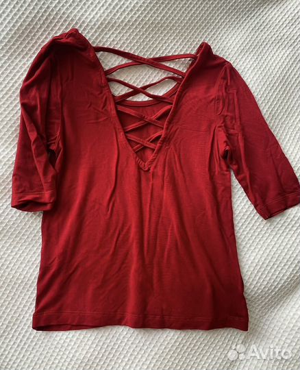 Кофта вискоза S укороченный рукав