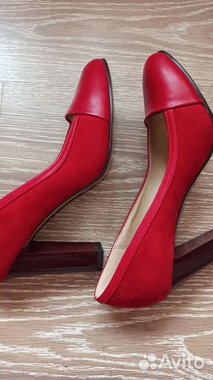 Туфли женские 38 размер, красные, Zenden
