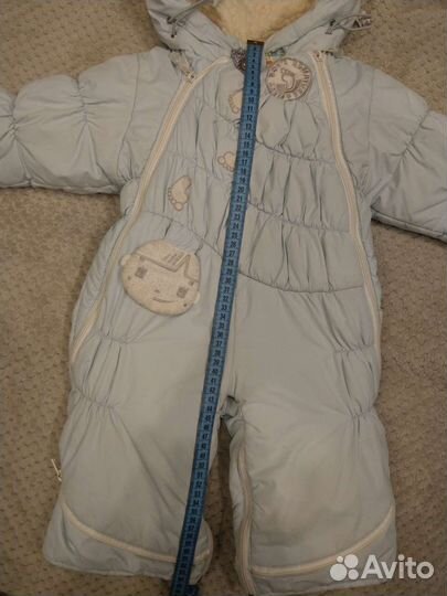 Комбинезон на овчине детский 68-80