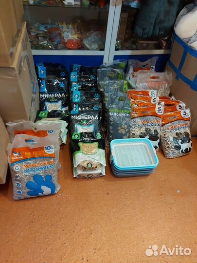 Кошачий наполнитель